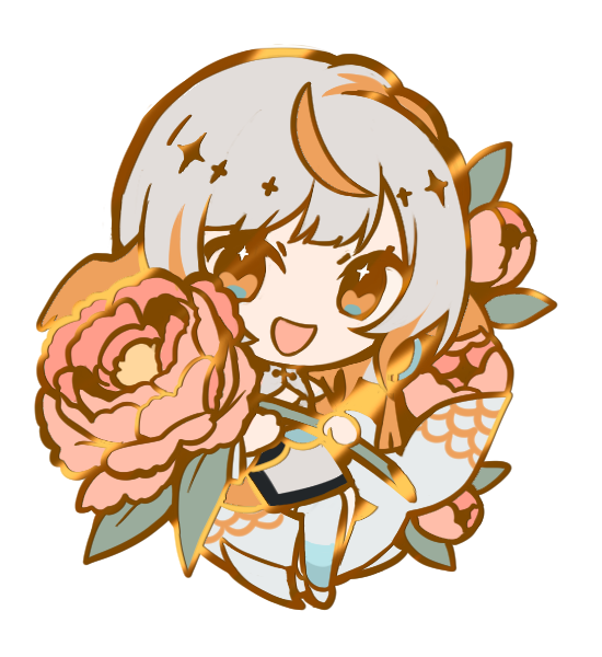 Eikko Enamel Pin ~Floral Days~