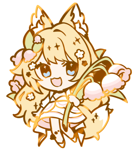 Eve Enamel Pin ~Floral Days~