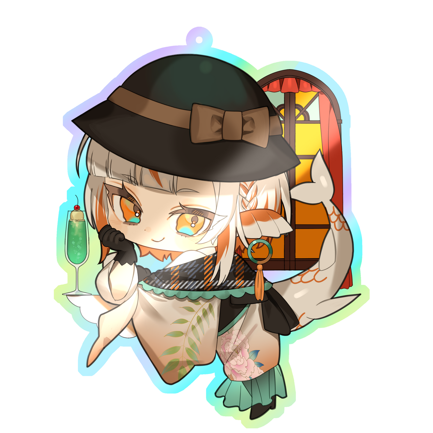 Eikko Acrylic Keychain
