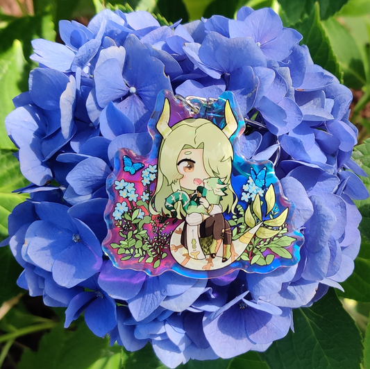 Amalia Acrylic Keychain