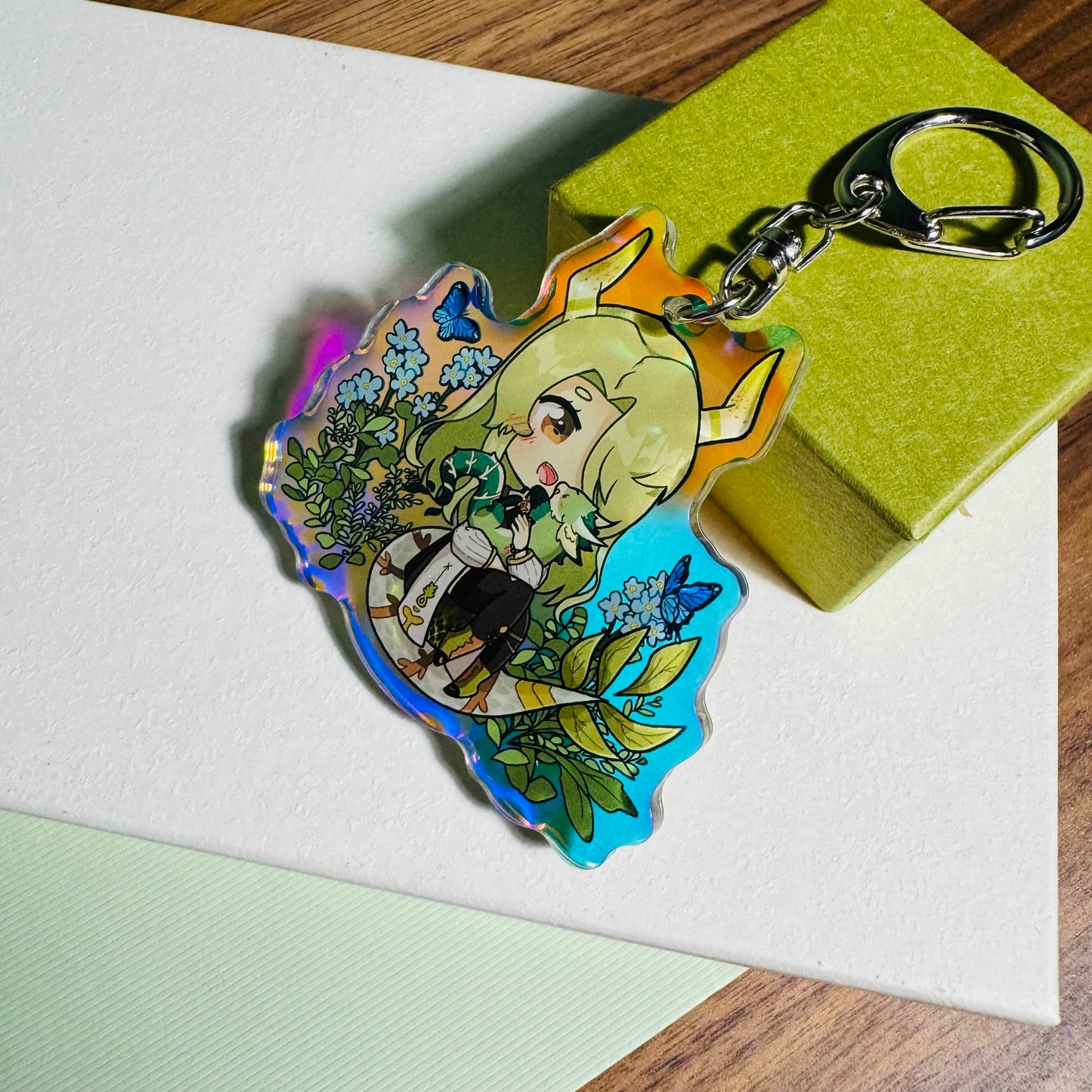 Amalia Acrylic Keychain
