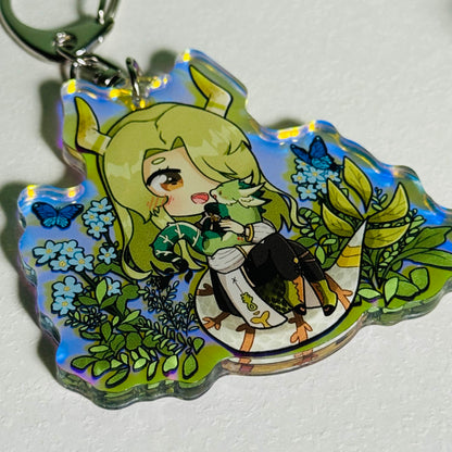 Amalia Acrylic Keychain