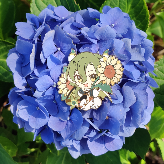 Amalia Enamel Pin ~Floral Days~