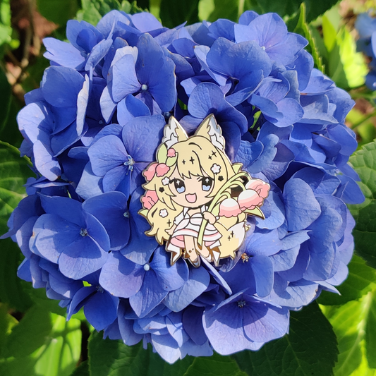 Eve Enamel Pin ~Floral Days~