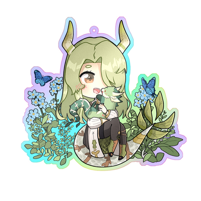 Amalia Acrylic Keychain